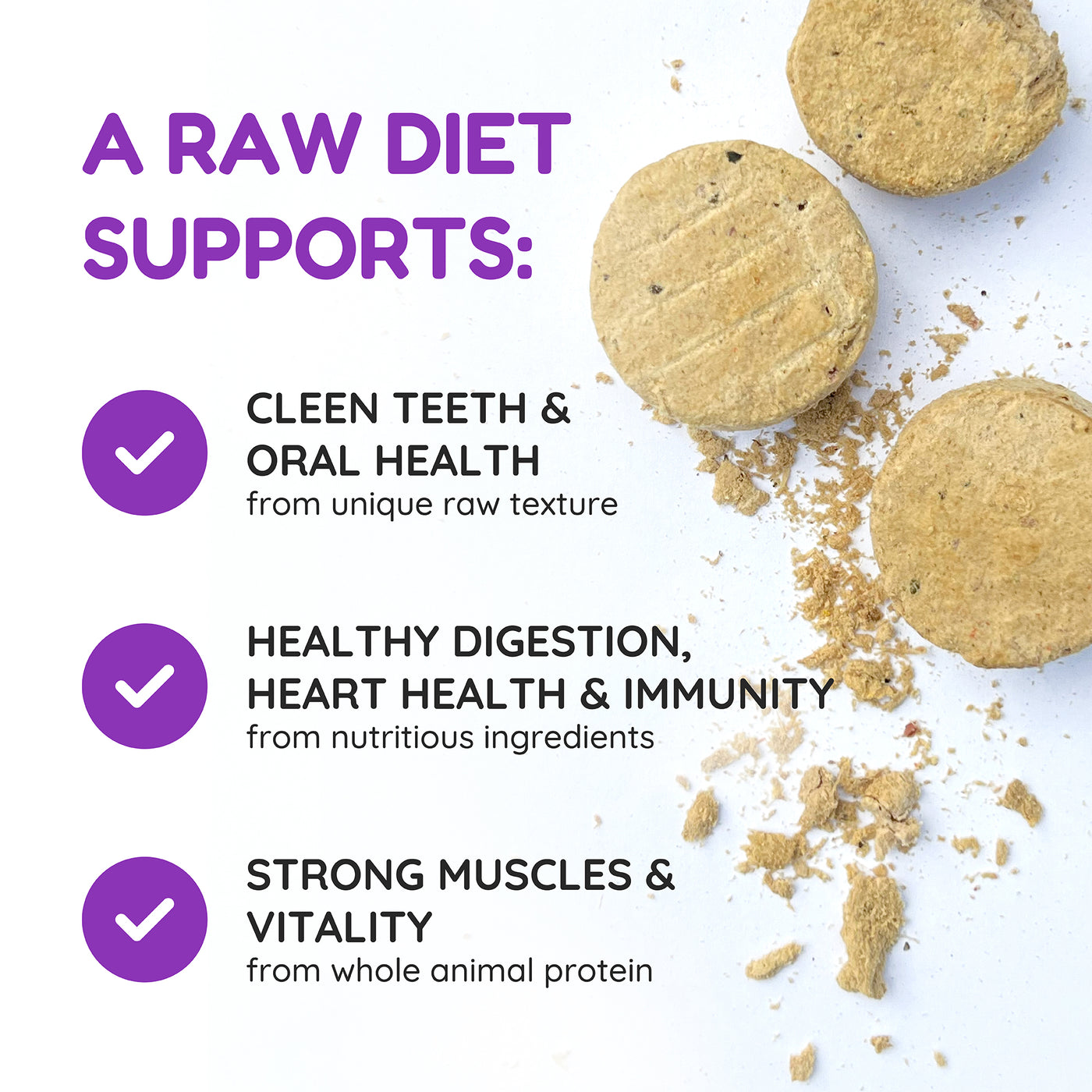 Premium Freeze-Dried Raw Puckin' Crazy Chicken Feast