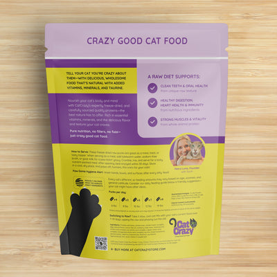 Premium Freeze-Dried Raw Puckin' Crazy Chicken Feast